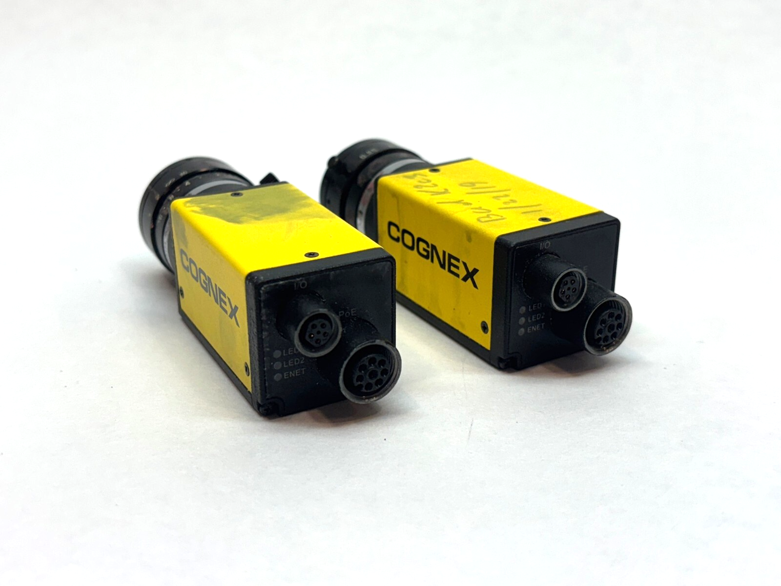 Cognex In-Sight Vision System Cameras, LOT OF 2, ISM, ISM1403, Tamron Lens - Maverick Industrial Sales