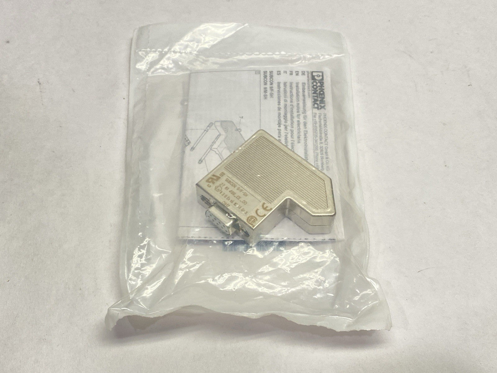 SUBCON 9/F-SH | Phoenix Contact D-Sub Bus Connector 9-Pin 2761499 - New - Maverick Industrial Sales