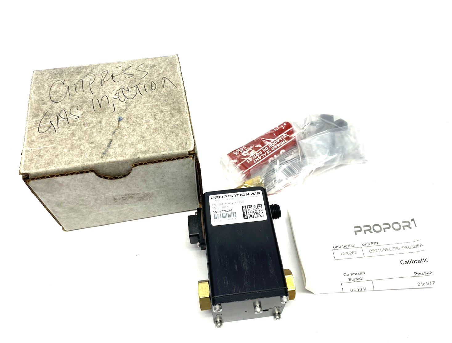 QB2TBNEEZP67PSG | Proportion Air Rev. A Electronic Air Volume Booster 3DFA - New – Open box - Maverick Industrial Sales