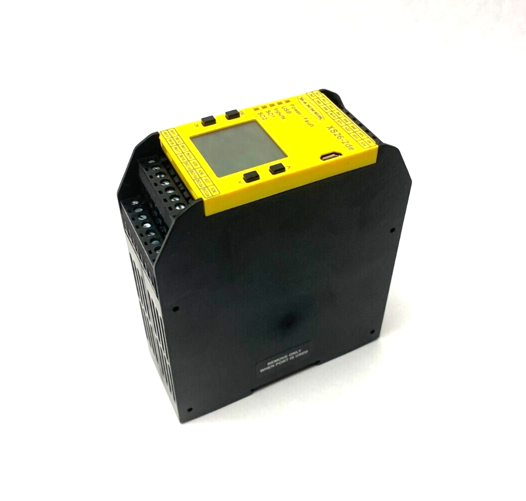 Banner XS26-2DE Expandable Safety Controller, Pair of PNP Safety Outputs 85064 - Maverick Industrial Sales