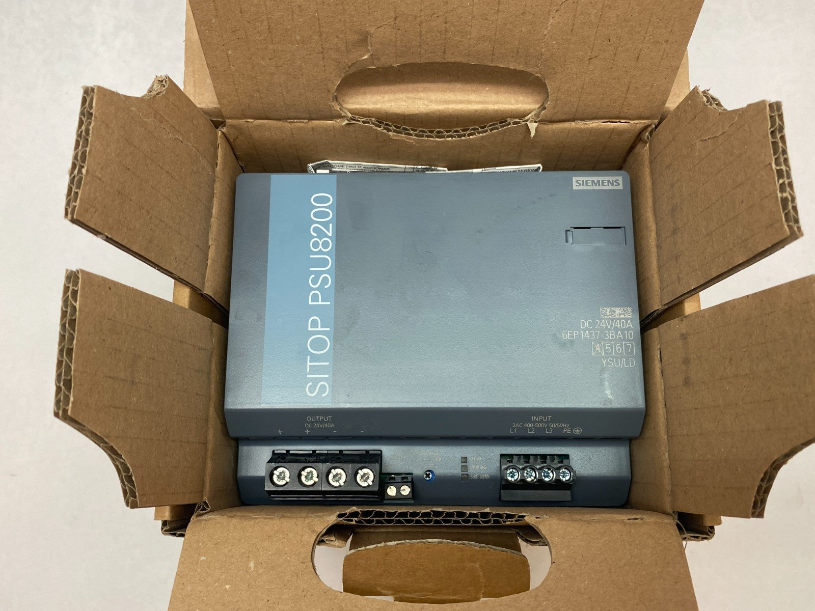 Siemens 6EP1437-3BA10 SITOP PSU8200 Power Supply 24V/40A - Maverick Industrial Sales