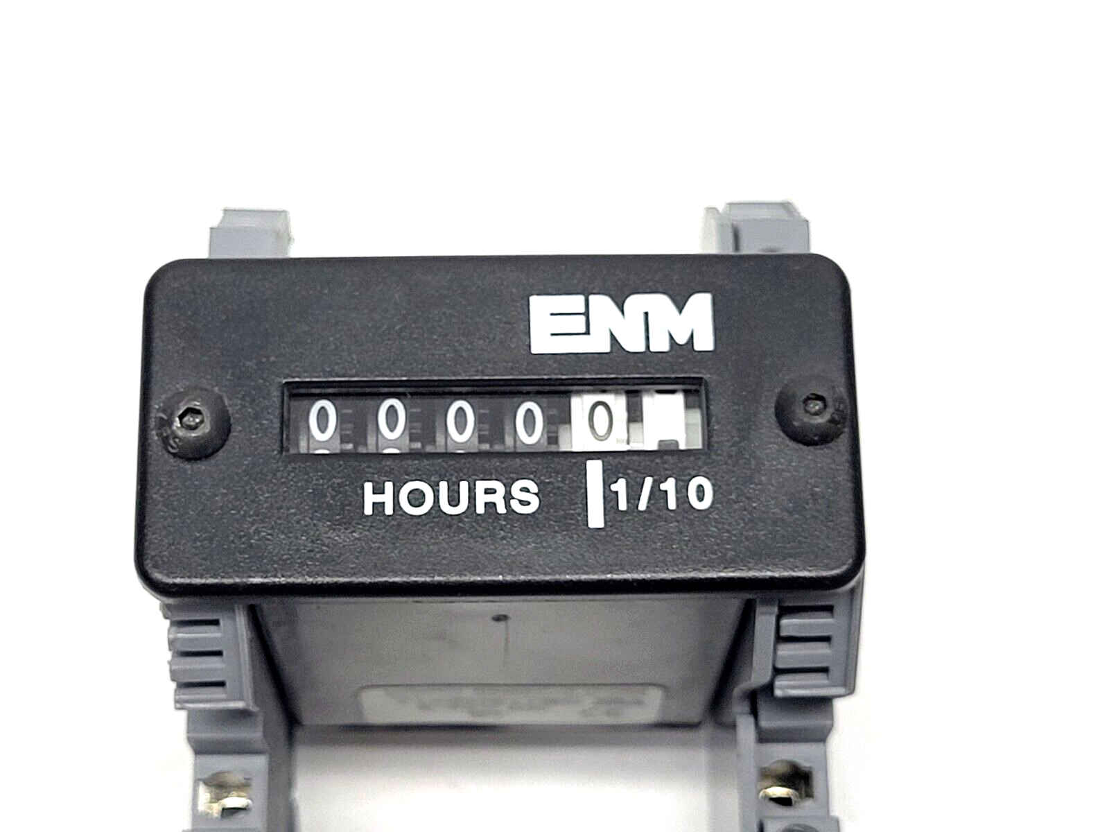 Enmco T14BH517BC Electric Hour Meter w/ 2 Morsettitalia EURO D4-2 Terminal Block - Maverick Industrial Sales