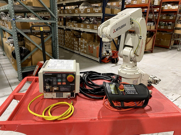 Mitsubishi RV-2SDB-S15 Robot, CR1DA-771-S15 Controller, R32TB Teach Pendant - Maverick Industrial Sales