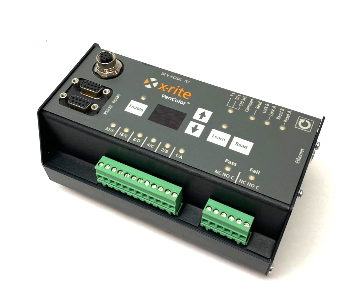 VC100B | X-Rite VeriColor Programmable Hub Unit, 2-Digit Digital Display - Used - Maverick Industrial Sales
