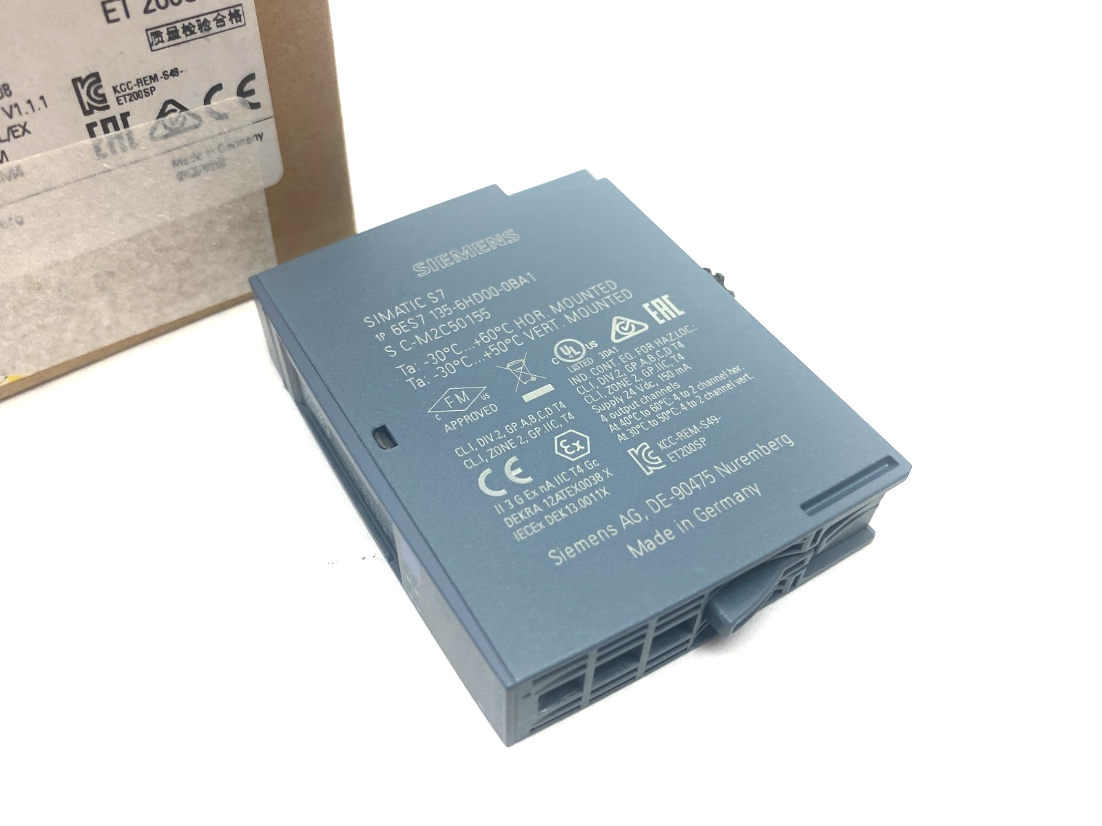 Siemens 6ES7 135-6HD00-0BA1 SIMATIC ET 200SP Analog Output Module 4xU/I ST - Maverick Industrial Sales