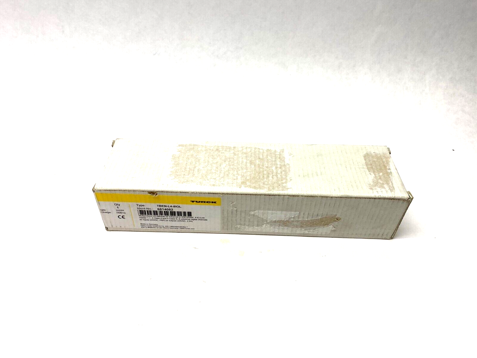 Turck TBEN-L4-8IOL Compact Multiprotocol Ethernet I/O Module 8-Ch, 6814082 - Maverick Industrial Sales