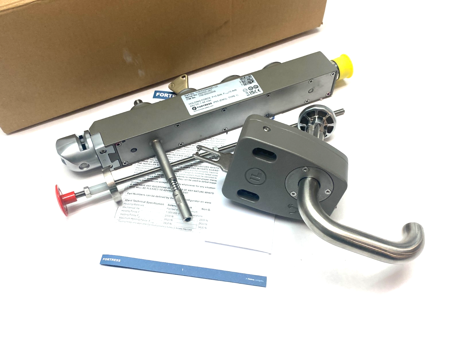 Fortress Interlocks THERZSNSMELQ5 tGard Safety Interlock Actuator Hinged 222838 - Maverick Industrial Sales