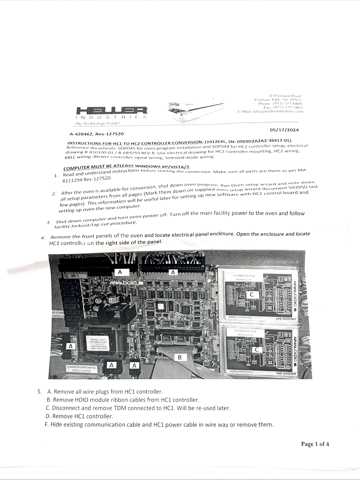 Heller HC2 8.0.0.72L Oven Software DVD Manual Reflow Controller - Maverick Industrial Sales