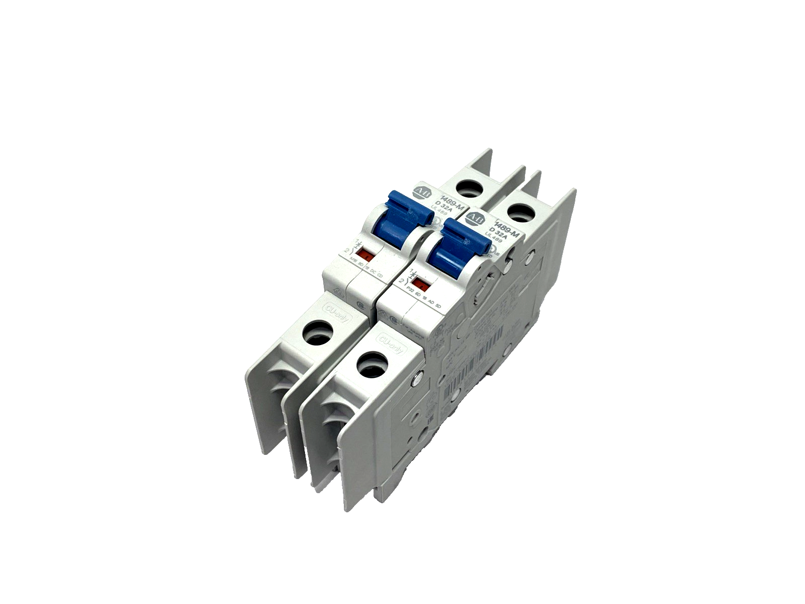 1489-M1D320 | Allen Bradley Ser. D Miniature Circuit Breaker 1P 32A 240VAC 2-PACK - New – Open Box - Maverick Industrial Sales