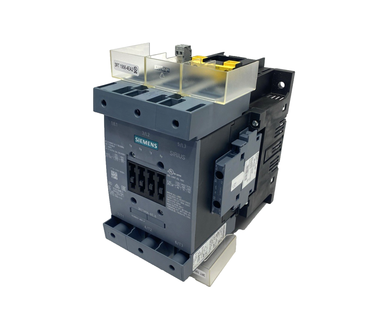 Siemens 3RT1456-6SP36 Power Contactor AC-1 275A/690V 3P 200-277VAC - Maverick Industrial Sales