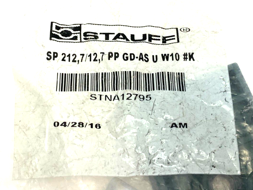 Stauff STNA12795 Twin Clamp Single Weld Plate SP212,7/12, PP GD-AS U W10 - Maverick Industrial Sales