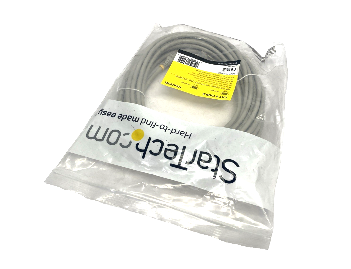 N6PATC10MGR | StarTech 10m CAT6 Ethernet Cable - New - Maverick Industrial Sales