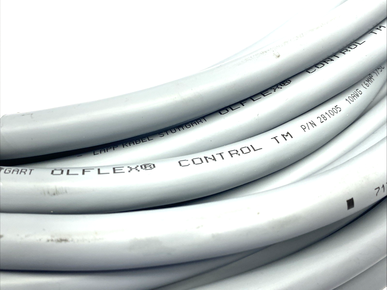 Lapp 281005 ÖLFLEX Control TM Cable PVC 0.6/1kV UL TC-ER WTTC 10AWG 96FT - Maverick Industrial Sales