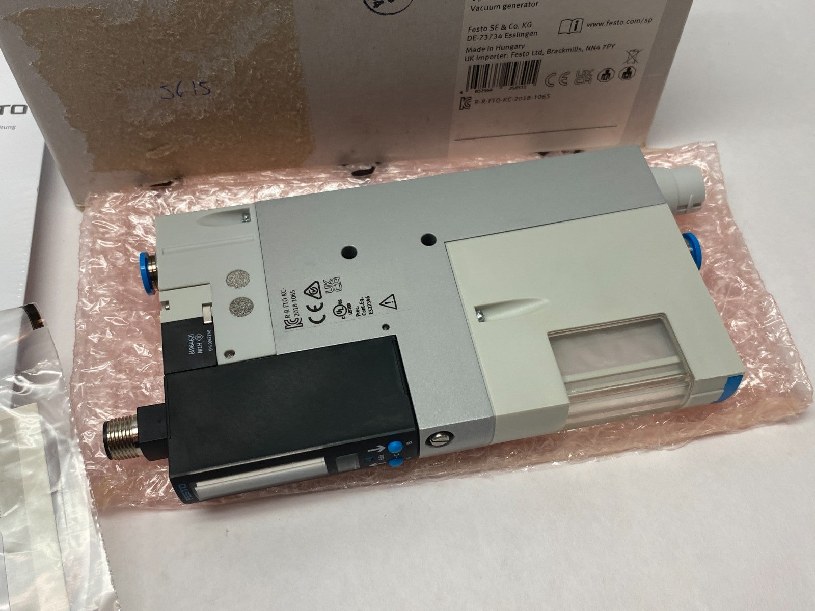 Festo OVEM-20-H-B-QO-CE-N-2P Vacuum Generator 8023700 - Maverick Industrial Sales