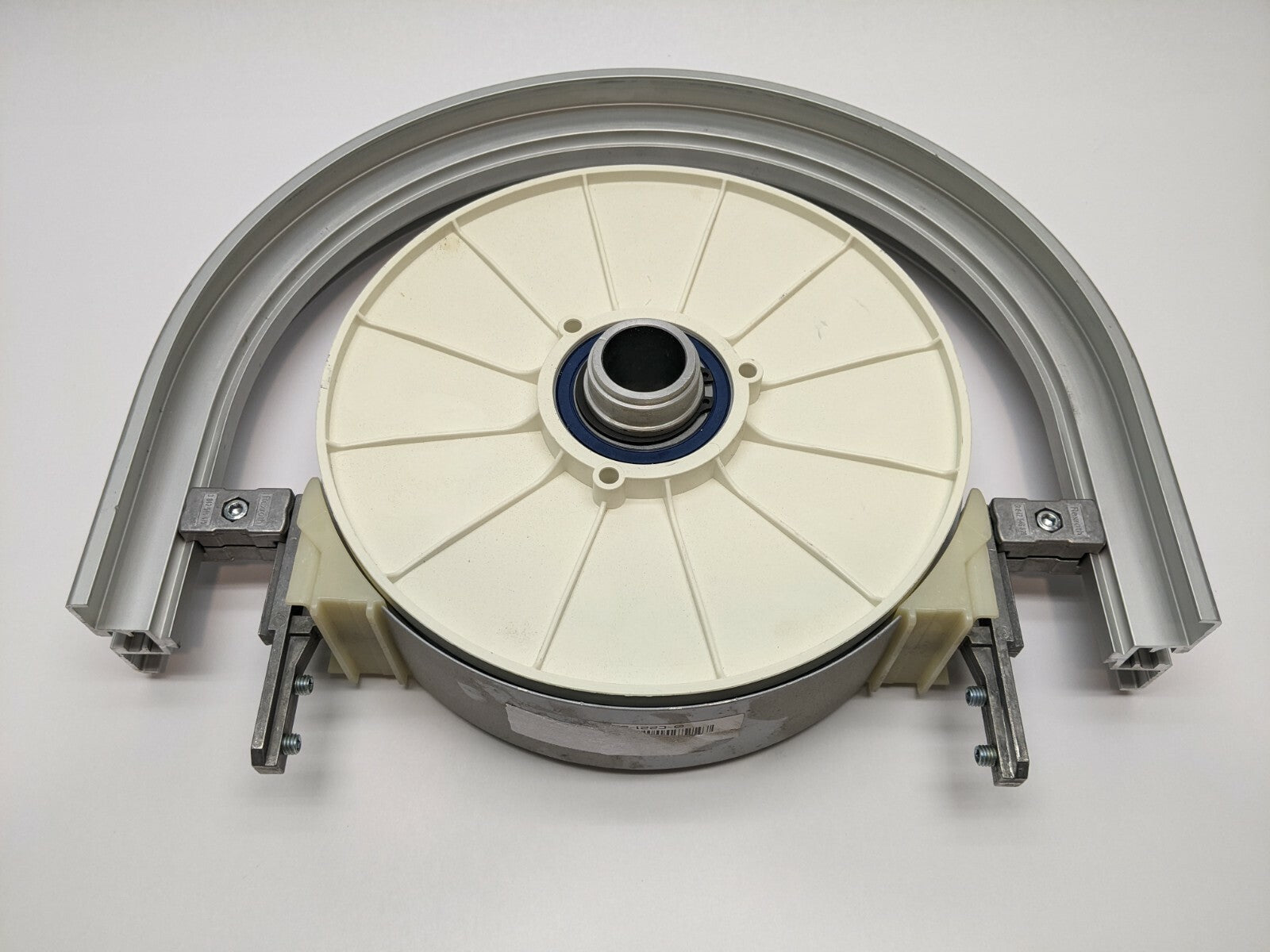 Bosch Rexroth 3842547055 Conveyor Curve Wheel 90 Plus Aluminum 180 Degree Turn - Maverick Industrial Sales