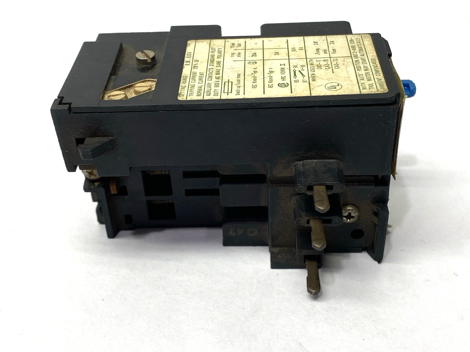 CT3-12-0.62 | Sprecher+Schuh Thermal Overload Relay 0.38-0.62A - Used - Maverick Industrial Sales