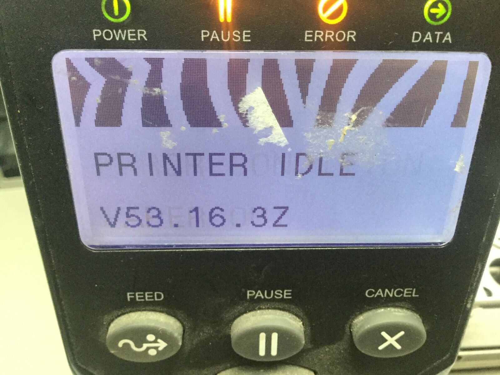 Zebra ZM400-2001-4000T Thermal Label Printer ZM400 - E - For parts or not working - Maverick Industrial Sales