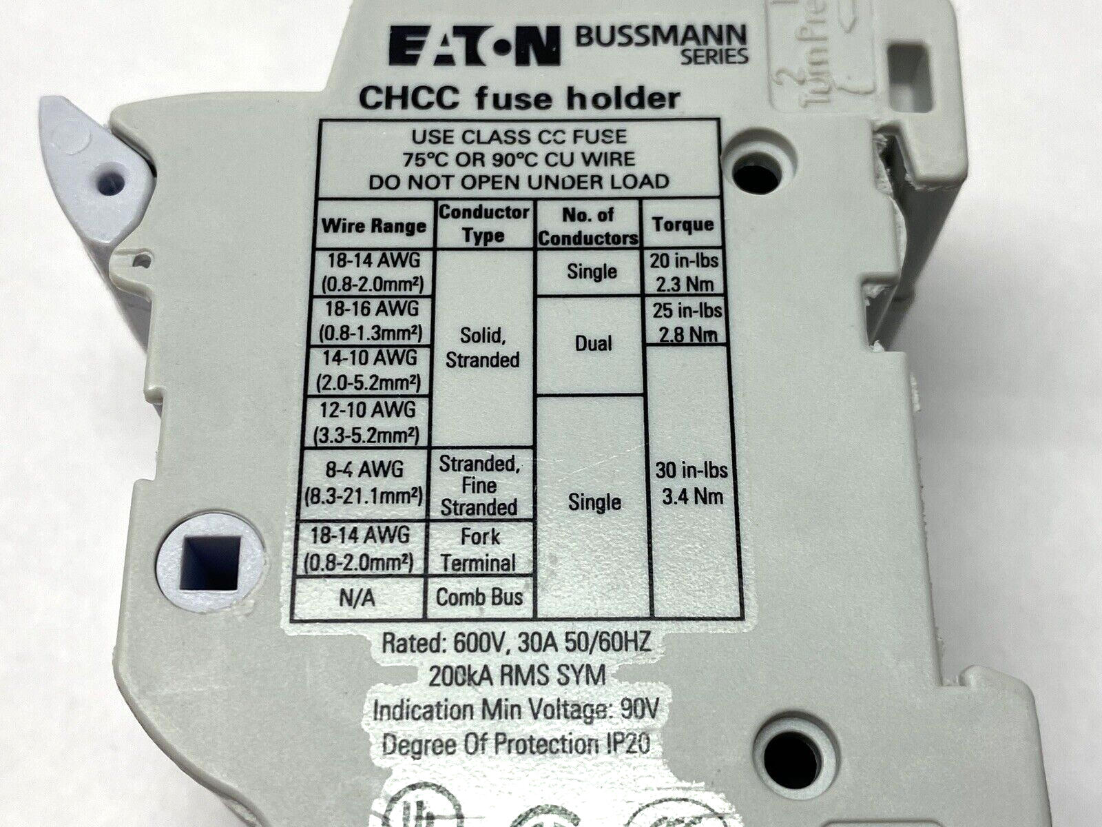 Cooper Bussmann CHCC2D Fuse Holder - Maverick Industrial Sales