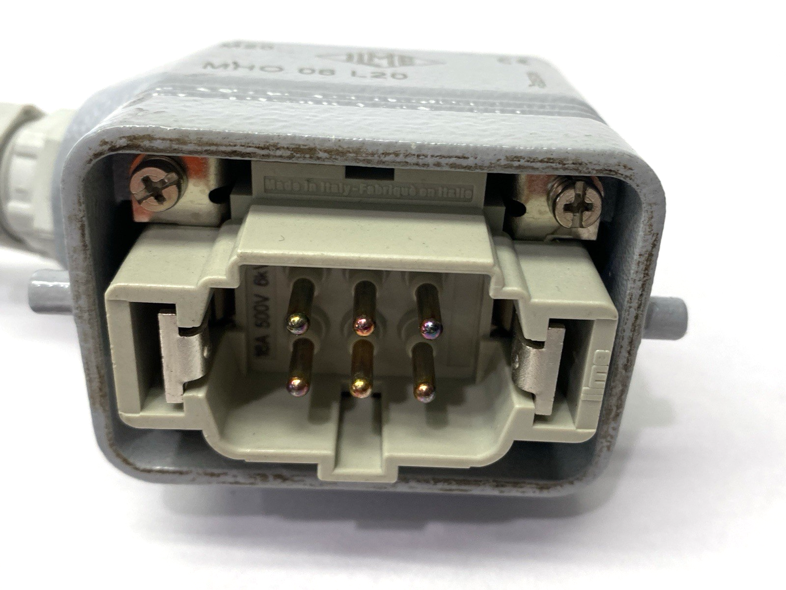 Atlas Copco 4222 1801 02 Power Cable w/ ILME MHO 06 L20 Connector - Maverick Industrial Sales