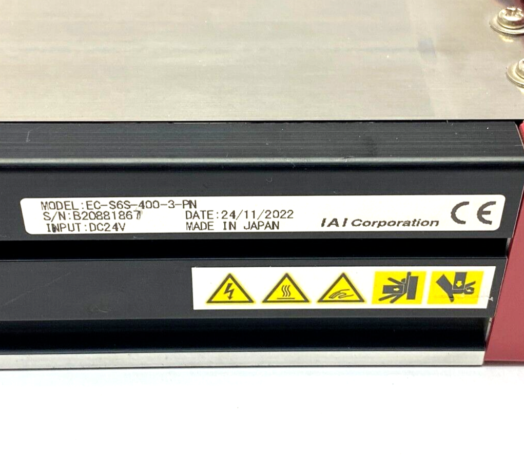 IAI EC-S6S-400-3-PN Elecylinder Linear Actuator 400mm Stroke 24VDC - Maverick Industrial Sales