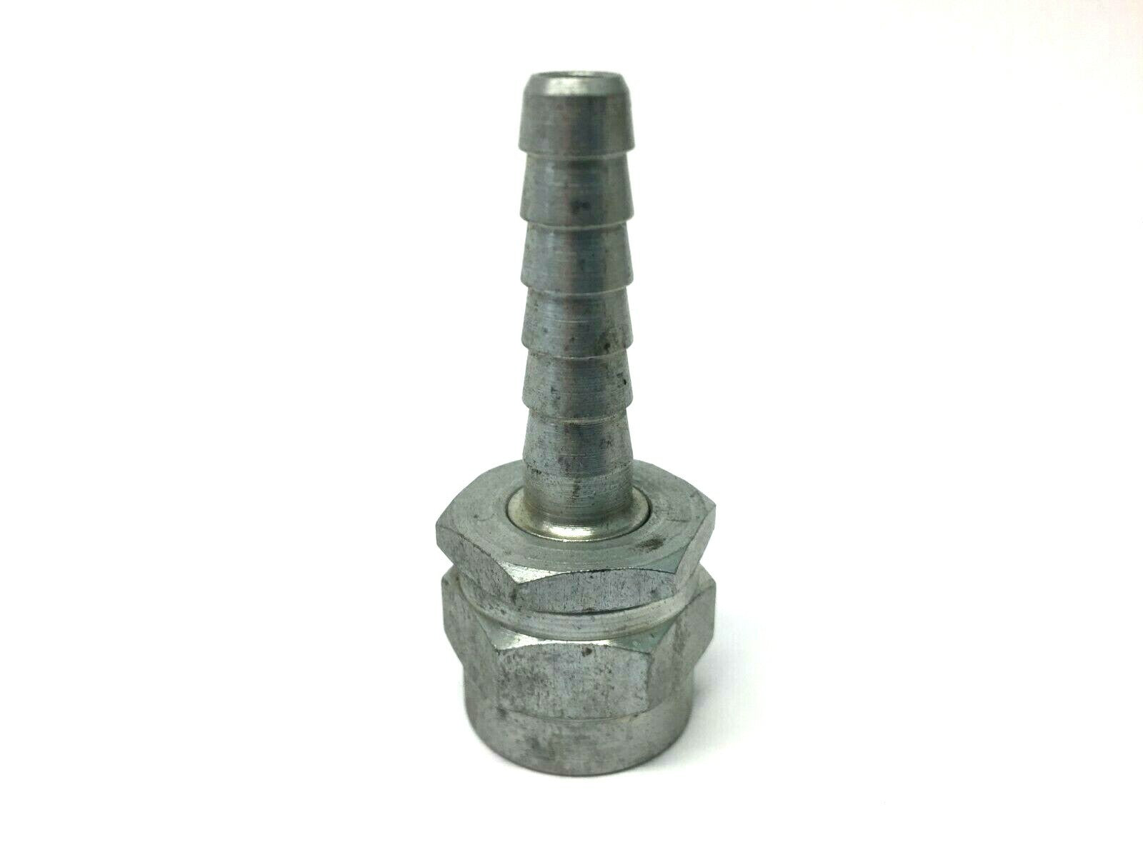 Unknown | Steel Barbed Swivel Fitting 1/2" ID Hose x 5/8" Female - New Other - Maverick Industrial Sales