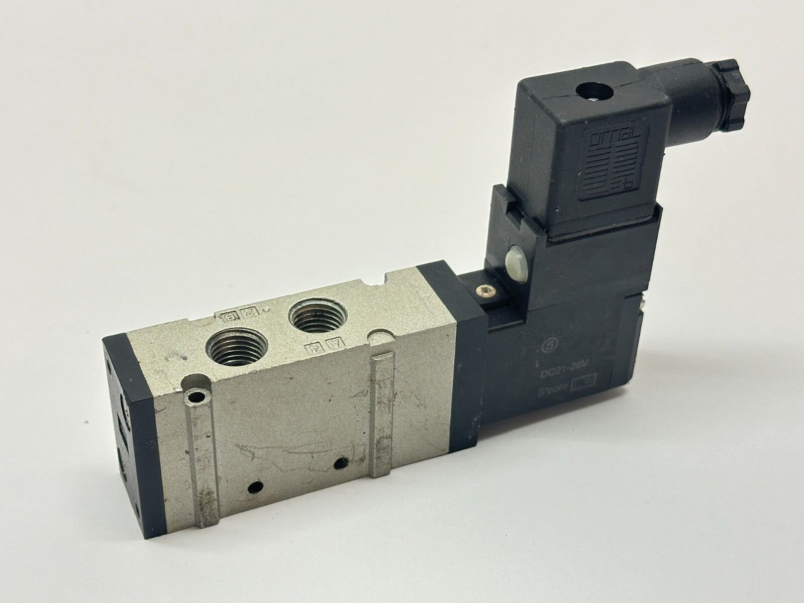 SMC NVFS2120-5DZ-02T Pneumatic Solenoid Valve 5-Port w/ DC21-26V - Maverick Industrial Sales