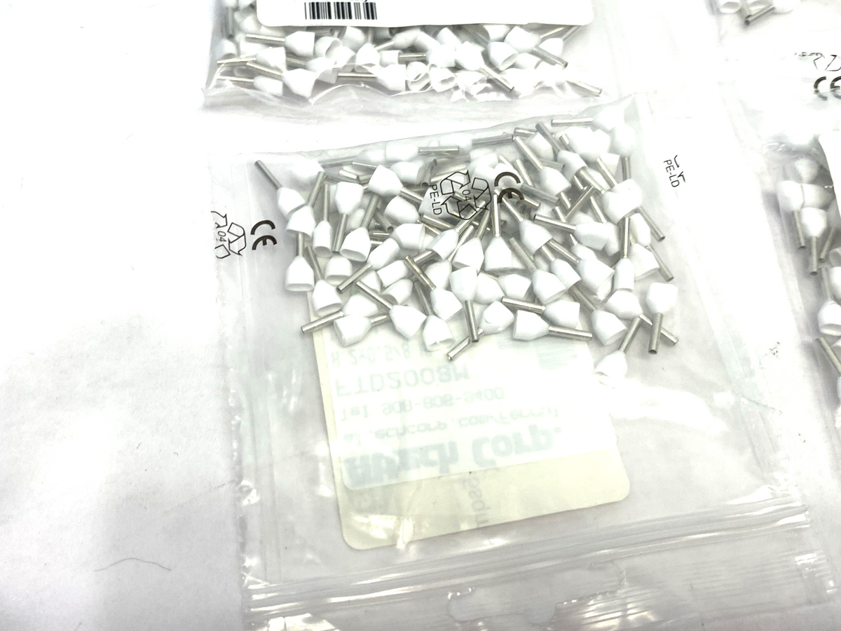 FTD2008M | Altech Insulated Crimp Ferrule 2x20AWG/0.5sqmm 100-PACK, LOT OF 4 - New - Maverick Industrial Sales