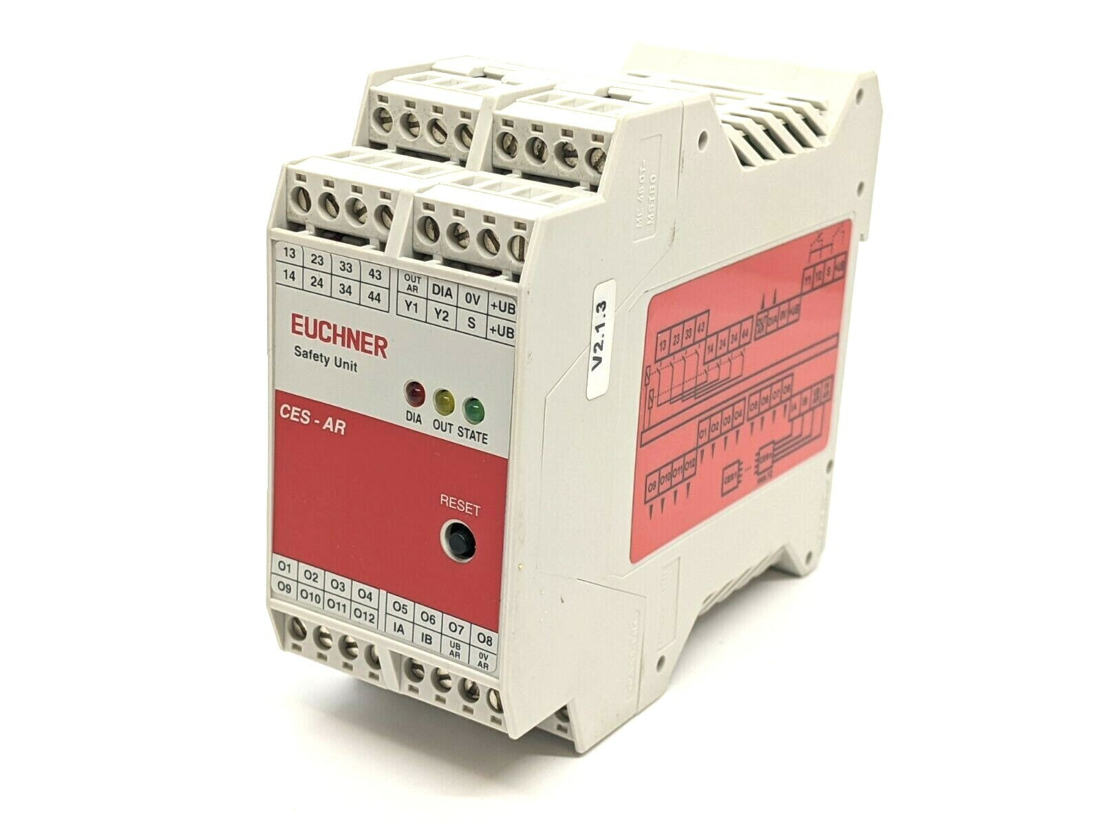 CES-AR-AES-12 | Euchner AR Evaluation Safety Unit 098225 - Used - Maverick Industrial Sales