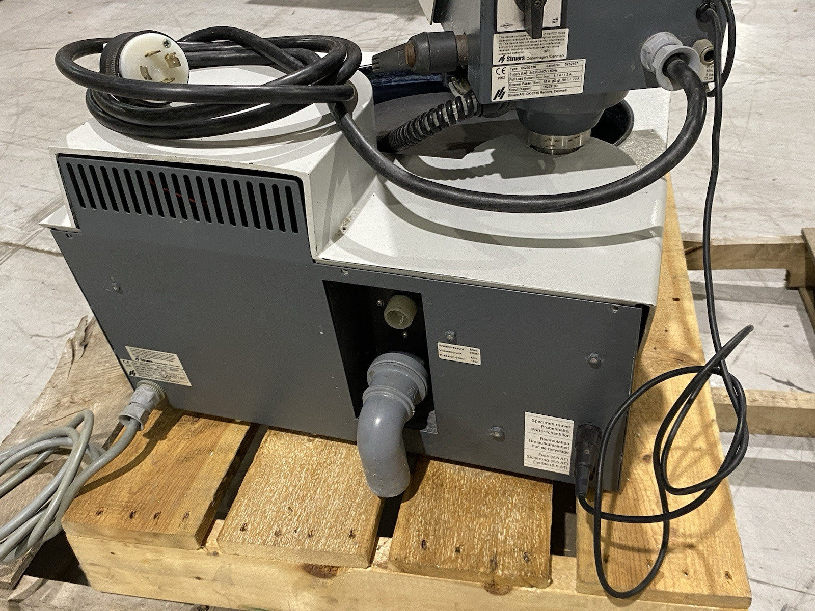 Struers 05286136 RotoPol-35 Lab Polishing/Grinder w/ 05256136 RotoForce-4 Head - Maverick Industrial Sales