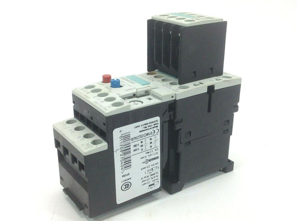 Siemens 3ZX10120RH11-1AA1 Relay, 3RH1911-FA11 Contact Block, 60947-4-1 Starter - Maverick Industrial Sales