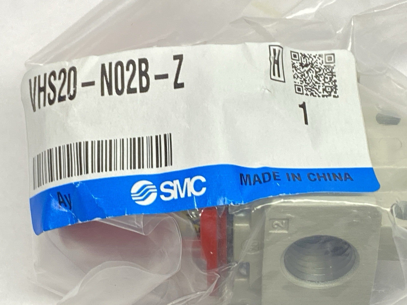 VHS20-N02B-Z | SMC Single Action Pressure Relief Hand Valve - New - Maverick Industrial Sales