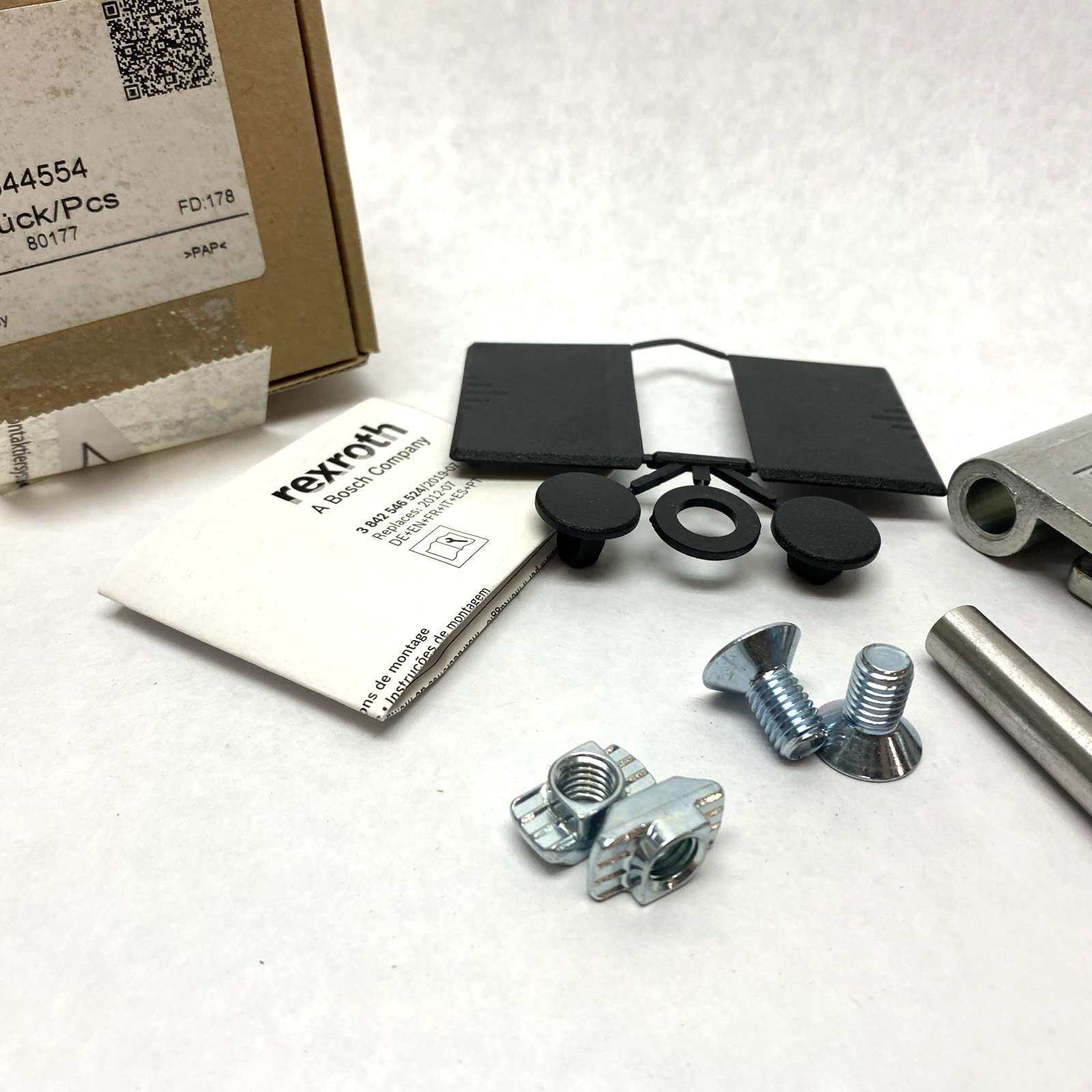 Rexroth 3842544554 Scharnier Hinge 3 842 544 554 BOX OF 1 PCS - Maverick Industrial Sales