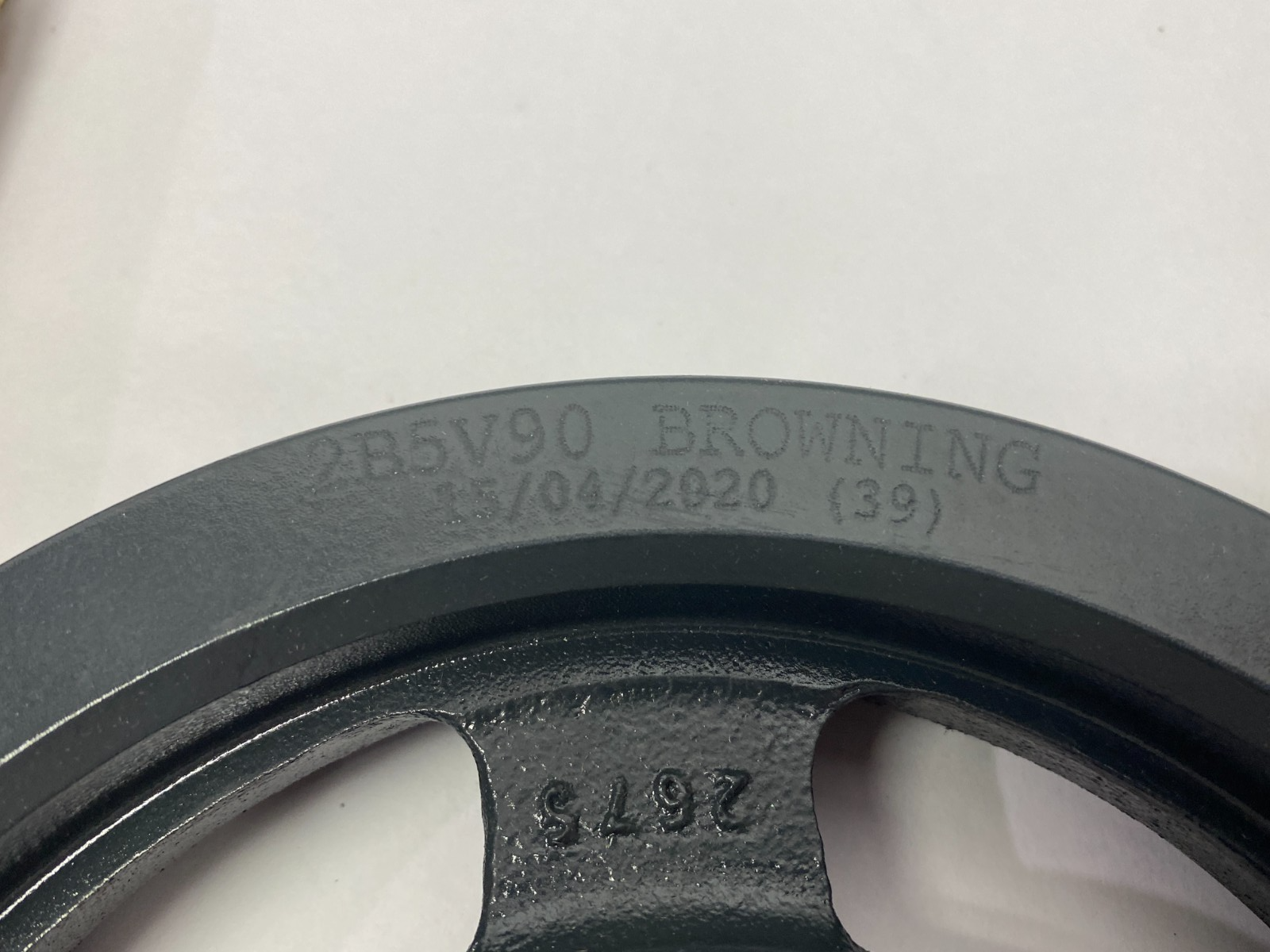 Browning 2B5V90 Dual-Groove Split Taper Sheave, Cast Iron - Maverick Industrial Sales