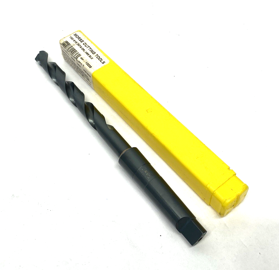 10036 | Morse Cutting Tools Taper Shank Drill Bit 1302 9/16 2MTS DRL HSS BLK - New Other - Maverick Industrial Sales
