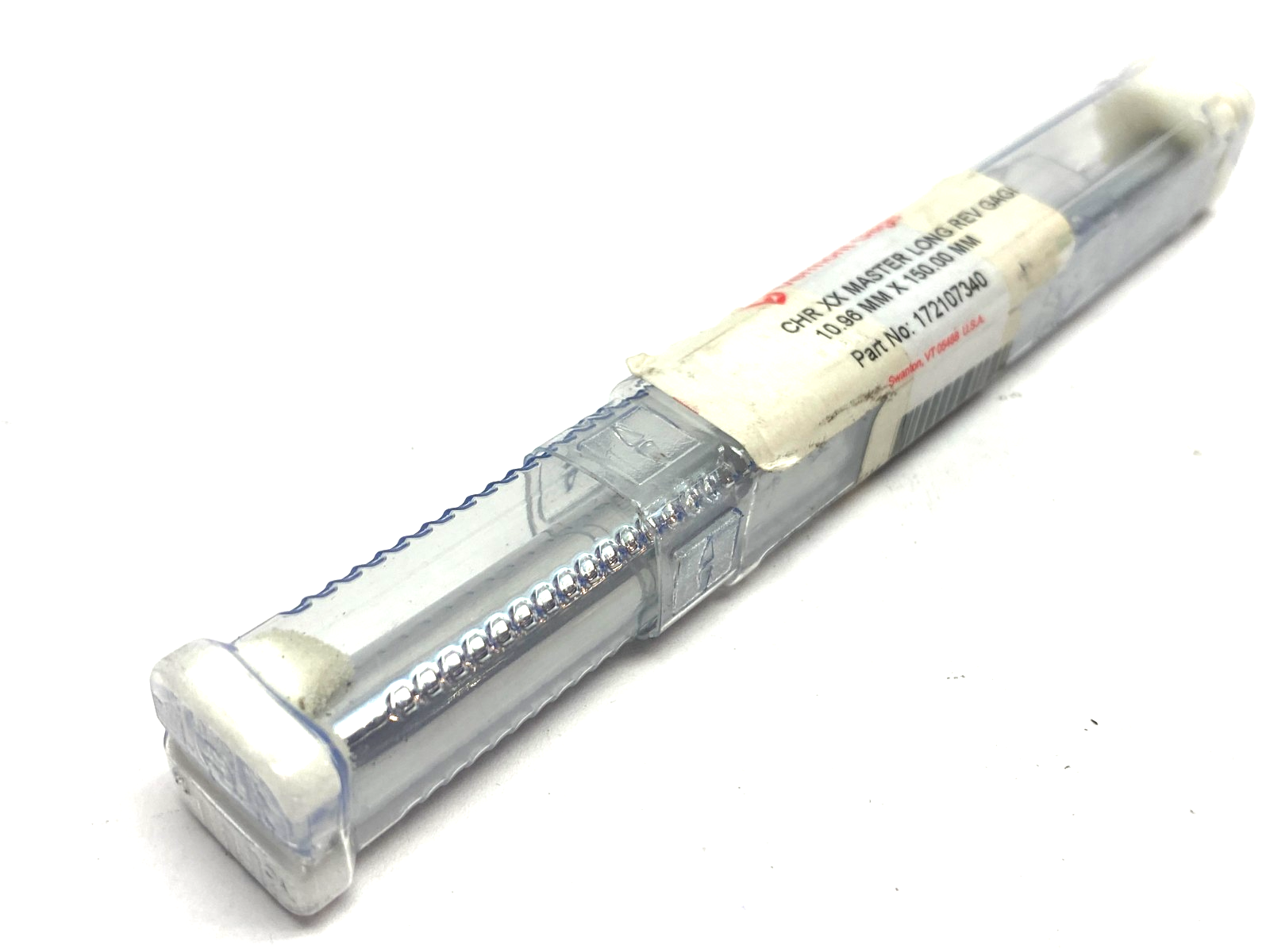 Vermont Gage 172107340 CHR XX Reversible Long Master Gage 10.96mm x 150.00mm - Maverick Industrial Sales