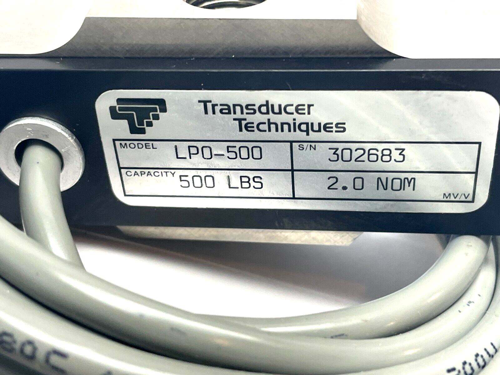 LP0-500 | Transducer Technique Ultra-Low Profile Load Cell - New – Open box - Maverick Industrial Sales
