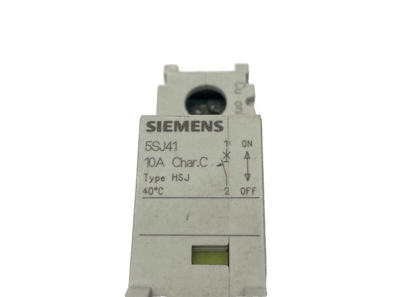 Siemens 5SJ4102-7HG40 Circuit Breaker One-Pole 2A - Maverick Industrial Sales