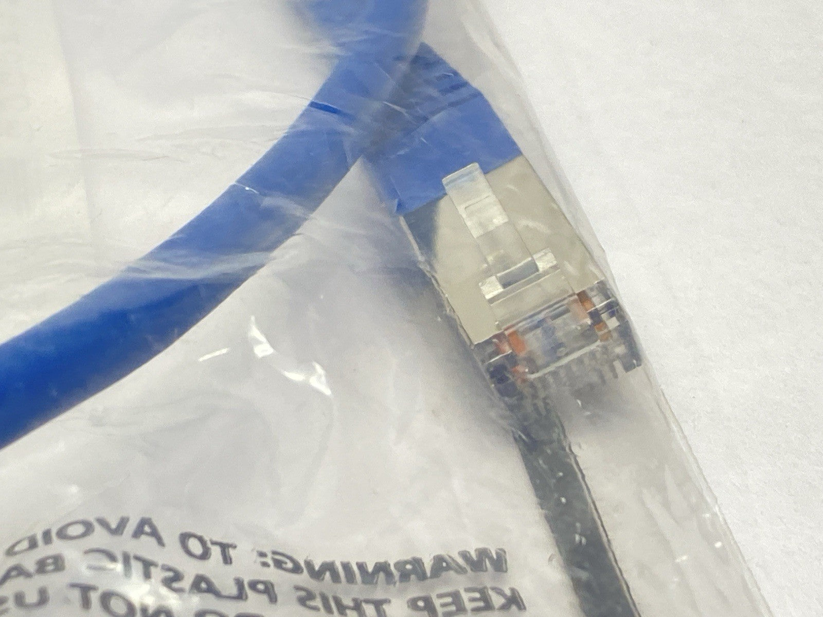 Eaton N105-003-BL Tripp Lite Cat5e Blue Molded STP Patch Cable RJ45 3ft LOT OF 2 - Maverick Industrial Sales