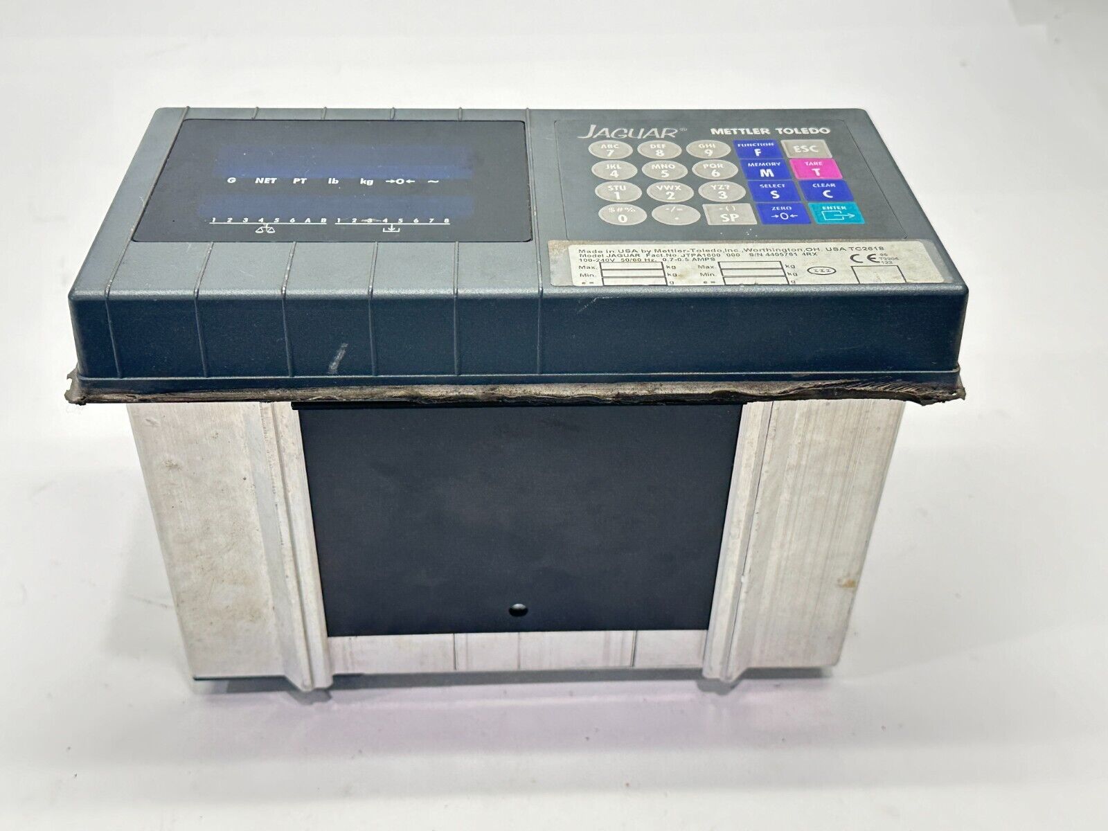 Mettler Toledo JTPA1600-000 Jaguar Industrial Scale Operator Interface - Maverick Industrial Sales