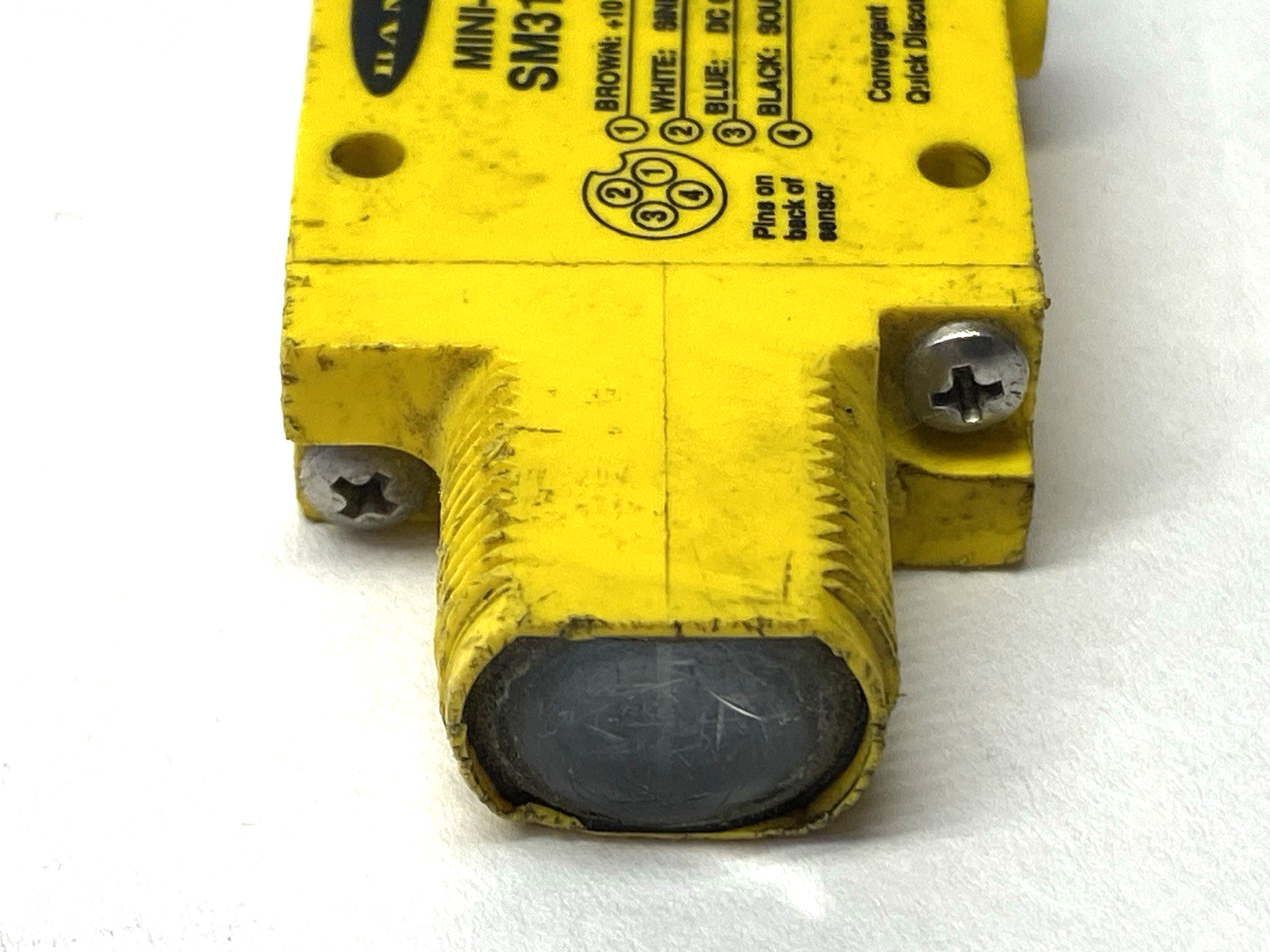SM312CQDC | Banner Mini-Beam Photoelectric Sensor 4-Pin M12 29184 - Used - Maverick Industrial Sales
