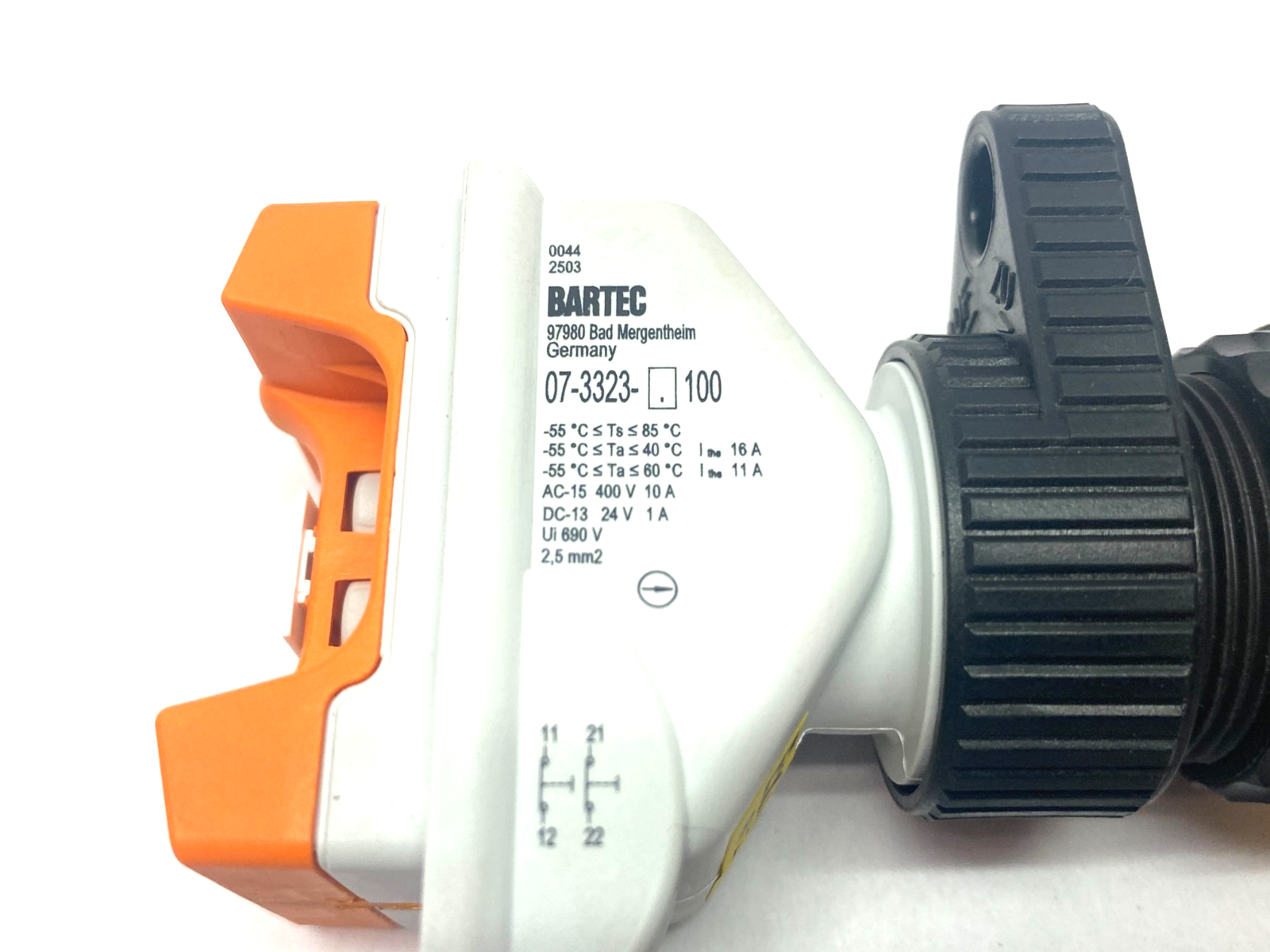 05-0003-000800 | Bartec ComEx Emergency Stop Slam Button w/ 07-3323-1.00 Switch - New Other - Maverick Industrial Sales