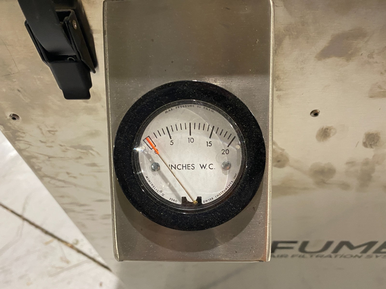 Fumex FB1 High-Capacity Pre-Filter Unit, Stainless Steel - Maverick Industrial Sales