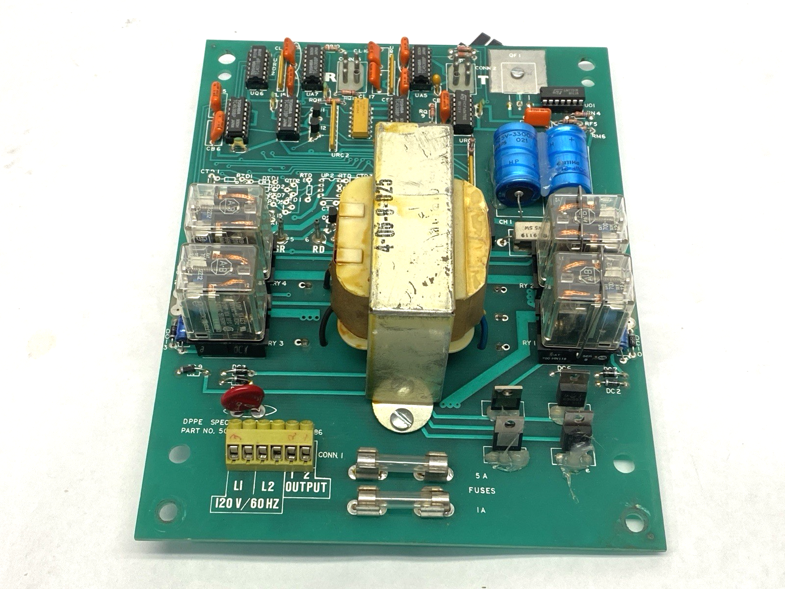 Spectra Control 500-CB Power Supply Chassis DPPE CEH 1986 - Maverick Industrial Sales