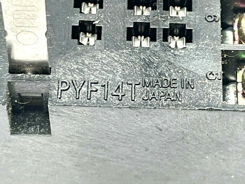 Omron PYF14T Relay Base w/ MY4N-D2 Plug-In Relay - Maverick Industrial Sales