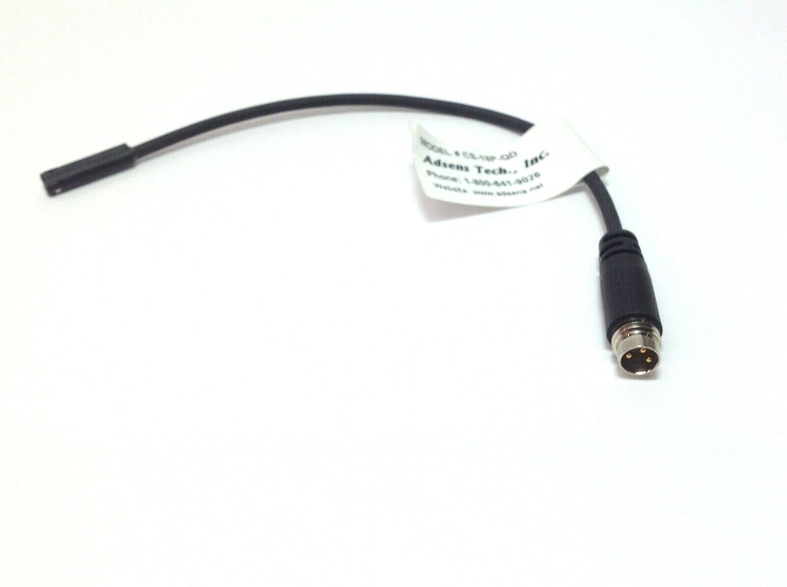 Adsens Tech CS-18P-QD Quick Disconnect Sensor 3-Pin Male - Used - Maverick Industrial Sales