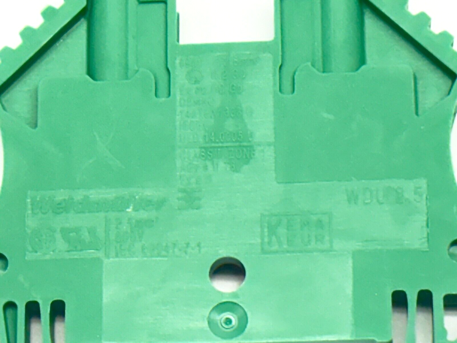 1020090000 | Weidmuller 1020090000 Terminal Blocks WDU 2.5 LOT OF 10