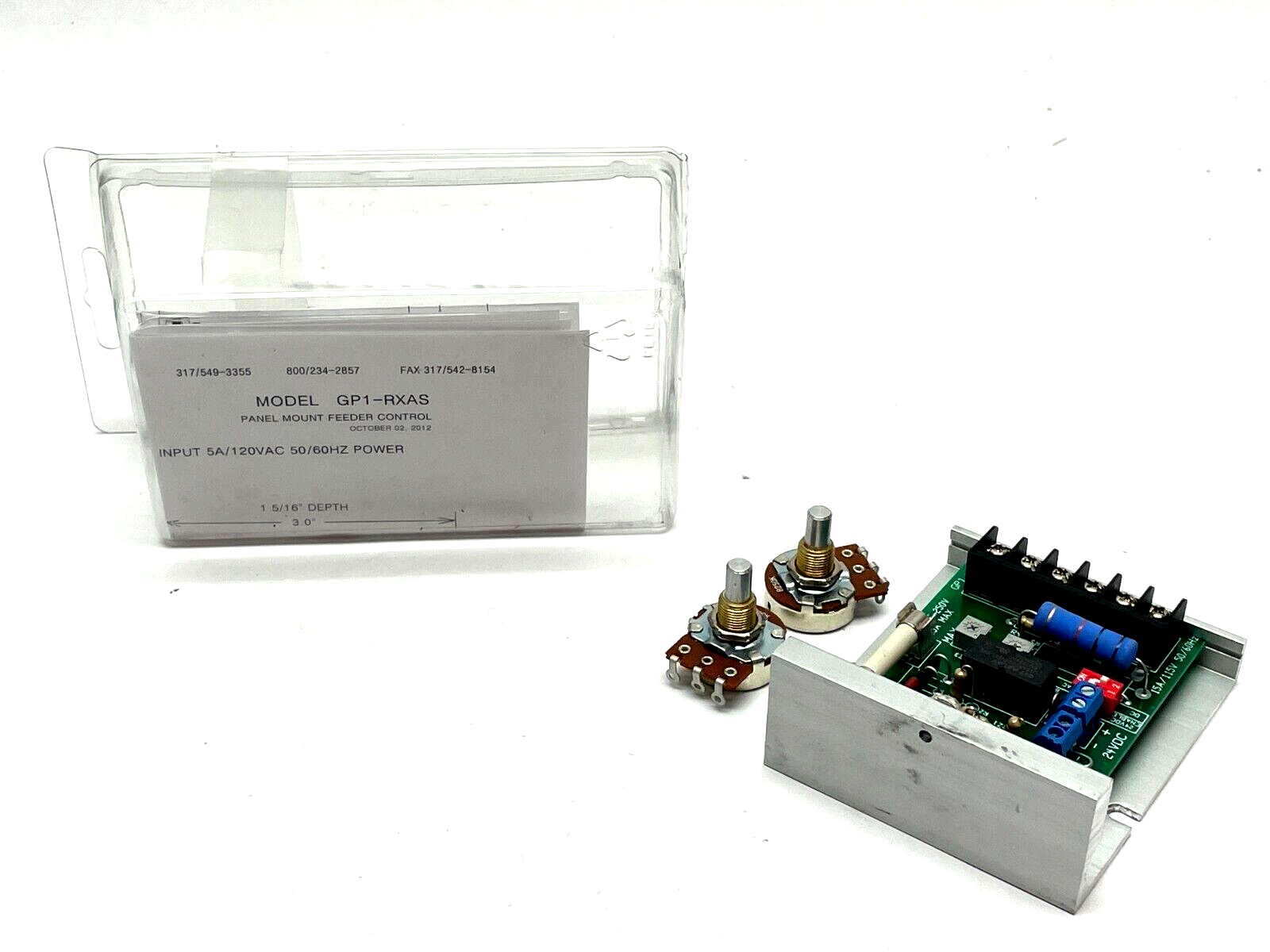 Bryant Controls GP1-RXAS Panel Mount Feeder Control - Maverick Industrial Sales
