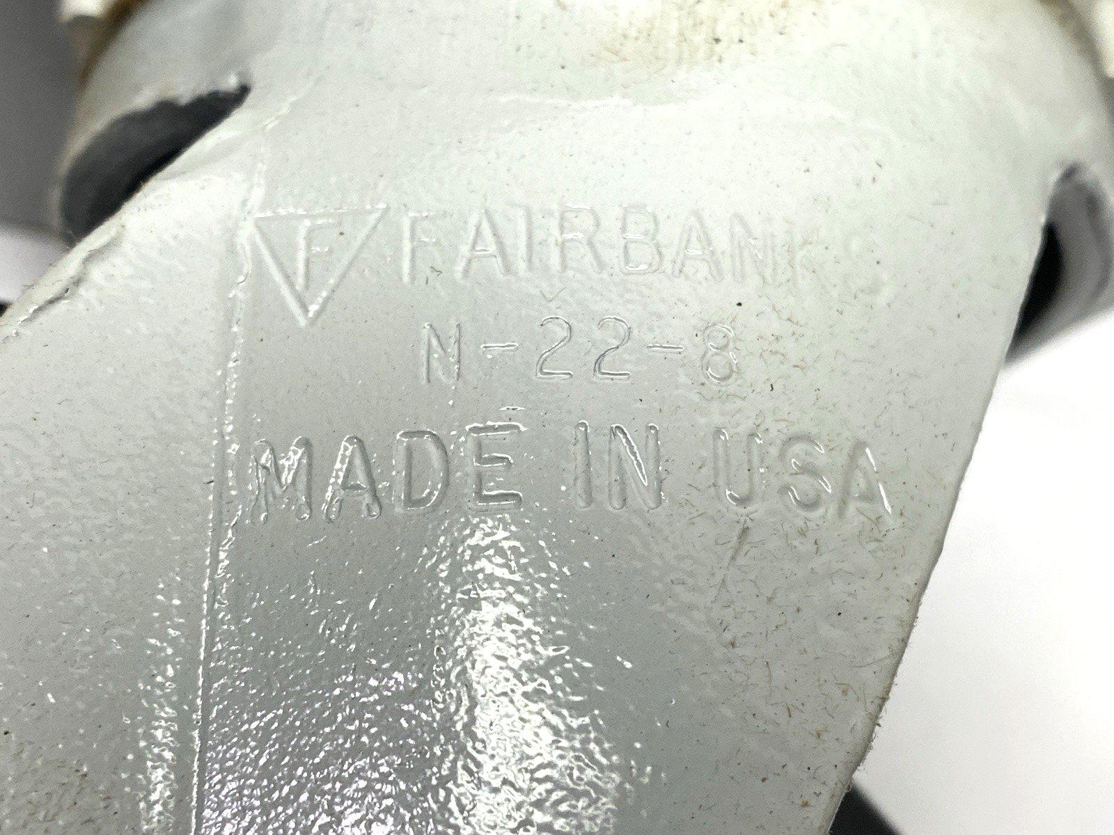 Fairbanks W26-8RT Top Plate Mount Swivel Caster 500lb Rubber 8" Dia PKG OF 4 - Maverick Industrial Sales
