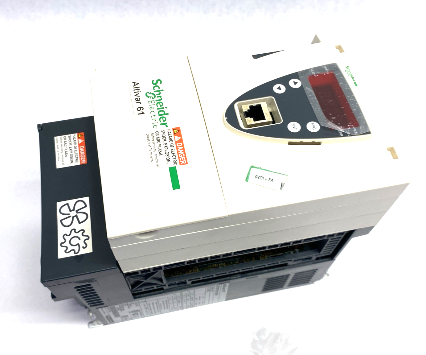 ATV61HU15N4 | Schneider Electric Telemecanique Altivar 61 VFD 1.5kW 2HP 3-Phases - Used - Maverick Industrial Sales