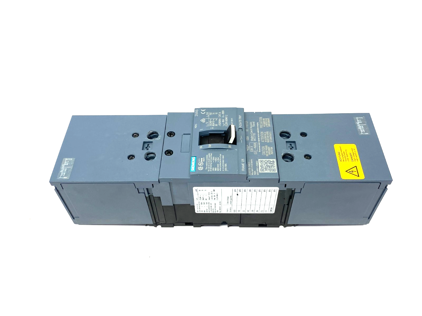 Siemens 3VA5110-1BB31-0AA0 Low-Voltage Molded Case Switch 3-Pole 100A - Maverick Industrial Sales